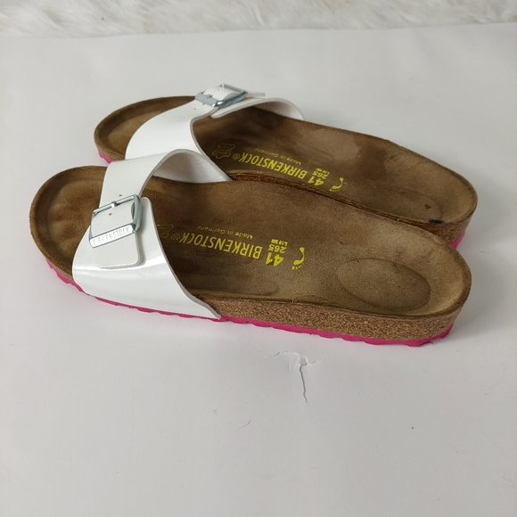 Birkenstock White Sandals - 41 Narrow (Women’s 10.5) - Picture 5 of 10